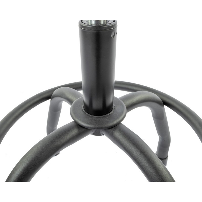 In hoogte verstelbare barkruk – gitaarkruk 60 - 67 cm met voetsteun en rugleuning. In hoogte verstelbare barkruk – gitaarkruk 60 - 67 cm met voetsteun en rugleuning.