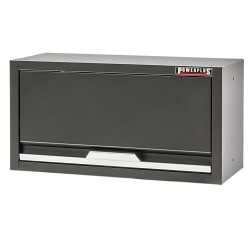 Gereedschapskasten set wandlengte 68 cm. kast met afvalbak, metaal omkleed werkblad, hangkast, gereedschapsbord matzwart Gereedschapskasten set wandlengte 68 cm. kast met afvalbak, metaal omkleed werkblad, hangkast, gereedschapsbord matzwart