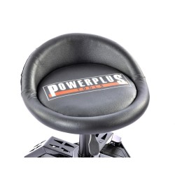 Werkplaatskruk op 4 wielen – verrijdbare garage kruk - in hoogte verstelbaar. Werkplaatskruk op 4 wielen – verrijdbare garage kruk - in hoogte verstelbaar.