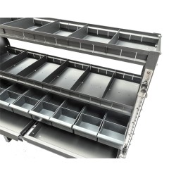 Inbouwkast voor bedrijfswagen en bestelwagen, bedrijfswageninrichting 113 x 33 x 117 cm. Inbouwkast voor bedrijfswagen en bestelwagen, bedrijfswageninrichting 113 x 33 x 117 cm.