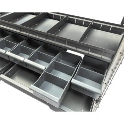 Inbouwkast voor bedrijfswagen en bestelwagen, bedrijfswageninrichting 113 x 33 x 117 cm. Inbouwkast voor bedrijfswagen en bestelwagen, bedrijfswageninrichting 113 x 33 x 117 cm.