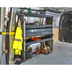 Inbouwkast voor bedrijfswagen en bestelwagen, bedrijfswageninrichting 113 x 33 x 117 cm. Inbouwkast voor bedrijfswagen en bestelwagen, bedrijfswageninrichting 113 x 33 x 117 cm.