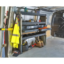 Inbouwkast voor bedrijfswagen en bestelwagen, bedrijfswageninrichting 113 x 33 x 117 cm. Inbouwkast voor bedrijfswagen en bestelwagen, bedrijfswageninrichting 113 x 33 x 117 cm.