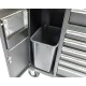 Verrijdbare werkbank – Gereedschapswagen 168 x 46 x 103 cm. met 220 V en USB