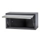 Werkbank set met hardhouten blad, gereedschapskast, gereedschapsbord matzwart - 5 laden - 136 x 46 x 94,5 / 199,5 cm