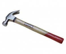 Lichte klauwhamer 250 gram met houten steel