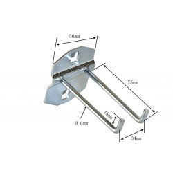 HAAK 0718 EXTRA LANG VOOR GEREEDSCHAPBORD