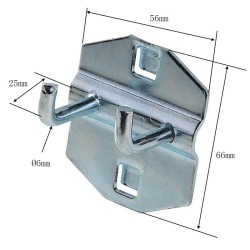 Dubbele korte haak kopen. Webshop Powerplustools.nl