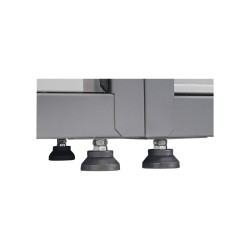 Werkplaatskast met 2 deuren – Elite Line – Afsluitbaar – 70 x 54 x 92 cm – Grijs – Powerplustools