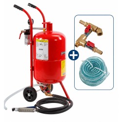 Sodastraalketel XL - Soda stralen met mobiele straalketel