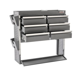 Extra tussenschot voor bedrijfswagenkast PP-T 3005 en verlengstuk PP-T 3007 Extra tussenschot voor bedrijfswagenkast PP-T 3005 en verlengstuk PP-T 3007