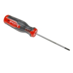 Schroevendraaier – Torx T9 x 75 van S2 gereedschapsstaal en met kunststof handvat.