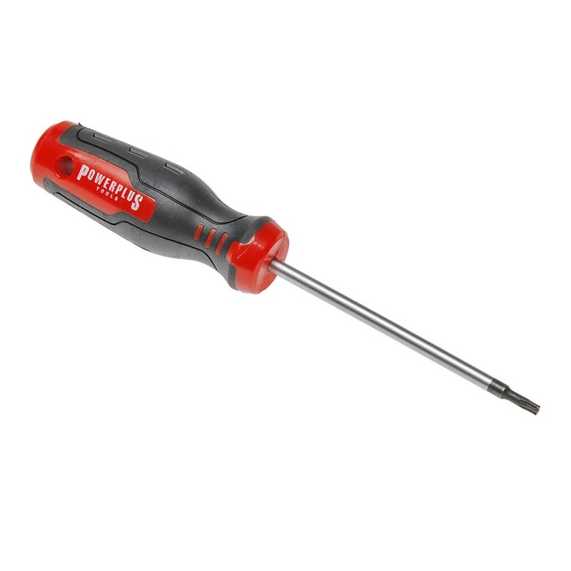 Schroevendraaier – Torx T15 x 100 van S2 gereedschapsstaal en met kunststof handvat