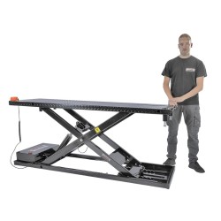 Metalen montagetafel – werkbank – elektrisch in hoogte verstelbaar