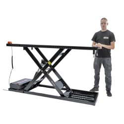Metalen montagetafel – werkbank – elektrisch in hoogte verstelbaar