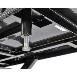 Metalen montagetafel – werkbank – elektrisch in hoogte verstelbaar
