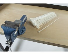100 TIE RIPS 7,2 x 350 MM. WIT