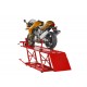 Heftafel voor motor hydraulisch rood