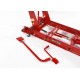 Heftafel voor motor hydraulisch rood