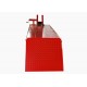 Heftafel voor motor hydraulisch rood