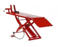 Heftafel motor pneumatisch rood