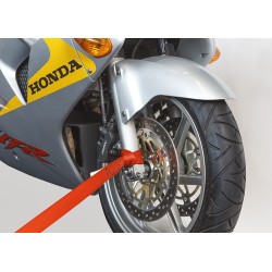 Set spanbanden / sjorbanden met ratelsysteem zonder ijzeren haken