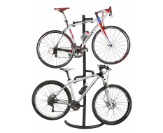 Fiets montagestandaard voor 2 fietsen - fietsophangsysteem - fiets ophangen - wandhouder - wandrek - fietsopbergsysteem