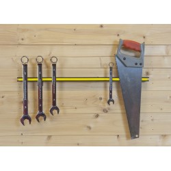 Magneetstrip met schroevendraaierset extra lang kruis- en platte kop 6 delig met levenslange garantie