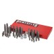 40 delige Torx, inbus en 12 kant / veeltand stift set met 2 dophouders