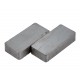 Set van 2 stuks blokmagneten 47 mm lang / keramische Ferriet magneten 