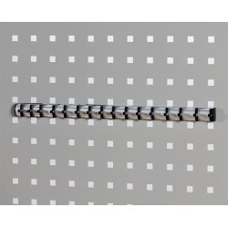 Magnetische houder voor 16 doppen / doppenrail voor 1/4" doppen / doppenhouder Magnetische houder voor 16 doppen / doppenrail voor 1/4" doppen / doppenhouder