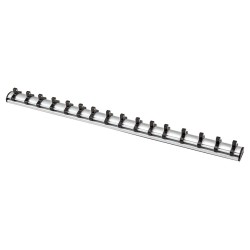 Set van 3 magnetische houders voor totaal 48 doppen / doppenrail voor 1/4" / 3/8" en 1/2" doppen / doppenhouder Set van 3 magnetische houders voor totaal 48 doppen / doppenrail voor 1/4" / 3/8" en 1/2" doppen / doppenhouder