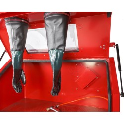 Straalcabine met afzuiging 400 Liter Straalcabine met afzuiging 400 Liter