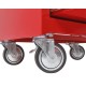 Gereedschapswagen rood 5 laden met quick lock