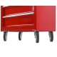 Gereedschapswagen rood 5 laden met quick lock