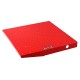 Extra brede en extra lange motorheftafel pneumatisch rood