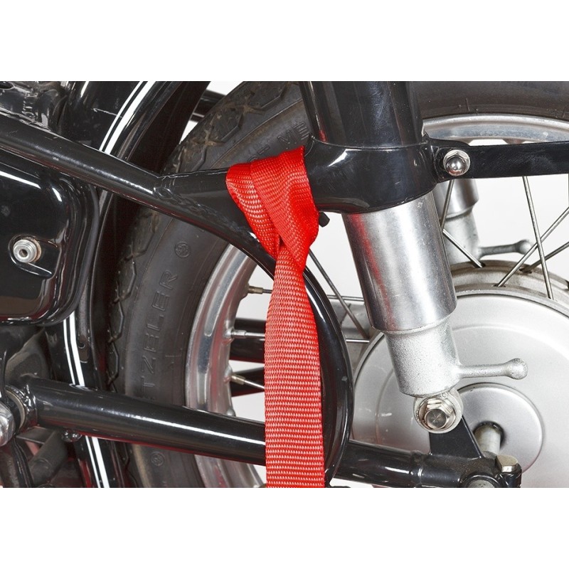 Set van 5 stuks spanbanden 60 cm met dubbele lus / sjorband zonder ijzeren haken Set van 5 stuks spanbanden 60 cm met dubbele lus / sjorband zonder ijzeren haken