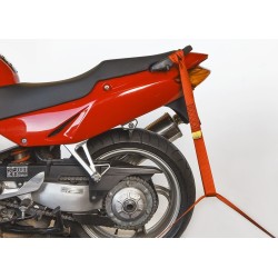 Set van 5 stuks spanbanden 60 cm met dubbele lus / sjorband zonder ijzeren haken Set van 5 stuks spanbanden 60 cm met dubbele lus / sjorband zonder ijzeren haken