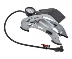 Voetpomp mountainbike – Fietspomp ATB - MTB – Fietspomp voetpomp - voetpedaal + Manometer – drukmeter max. 4,5 bar – 65 psi