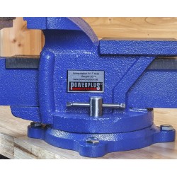 Bankschroef 200 mm. draaibare uitvoering met aambeeld Bankschroef 200 mm. draaibare uitvoering met aambeeld