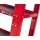 Gereedschapstrolley 85 x 46 x 91 cm - werkplaats trolley - werkplaatskar rood