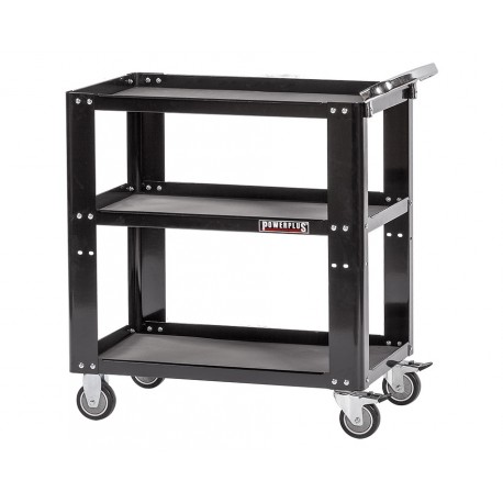 publiek Voorzitter wijk Gereedschapstrolley 85 x 46 x 91 cm - werkplaats trolley - werkplaatskar  zwart - Powerplustools