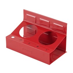 Gereedschapsbord rood 150 x 61 cm inclusief magnetische haken en houders - Gereedschapbord.