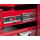 Gereedschapswagenset rood 8 laden met quick lock