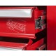 Gereedschapswagenset rood 8 laden met quick lock