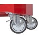 Gereedschapswagenset rood 8 laden met quick lock