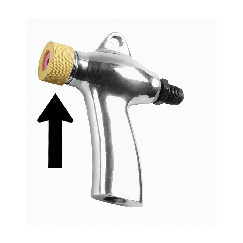 Messing nozzlehouder voor straalpistool PP-TP 0014 Messing nozzlehouder voor straalpistool PP-TP 0014