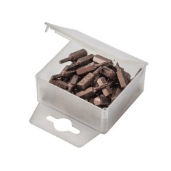 T10 x 25 mm Torx krachtbits - 40 stuks gehard gereedschapsstaal in kunststof box - bitset - Torx bitjes T10 x 25 mm Torx krachtbits - 40 stuks gehard gereedschapsstaal in kunststof box - bitset - Torx bitjes