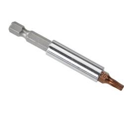 T20 x 25 mm Torx krachtbits - 40 stuks gehard gereedschapsstaal in kunststof box - bitset - Torx bitjes