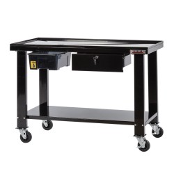 Demontagetafel, revisie- / montagetafel verrijdbaar 120 x 64 x 87 cm met olie opvangbak Demontagetafel, revisie- / montagetafel verrijdbaar 120 x 64 x 87 cm met olie opvangbak